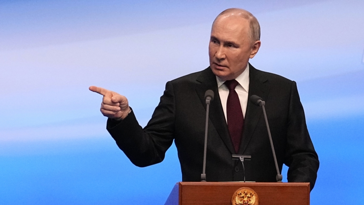 Wladimir Putin sprach nach seinem Wahlsieg &uuml;ber einen m&ouml;glichen Dritten Weltkrieg. (Foto)