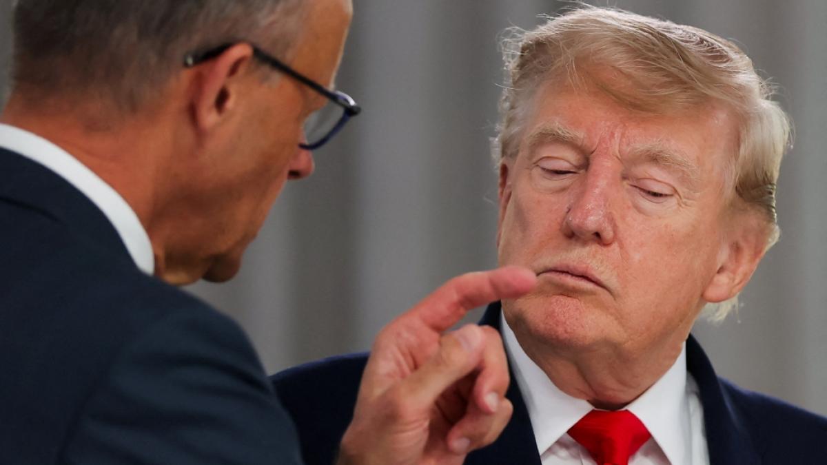 Bundeskanzler Friedrich Merz und US-Pr&auml;sident Donald Trump - beim Nato-Gipfel in Ankara treffen die beiden erneut aufeinander. (Foto)