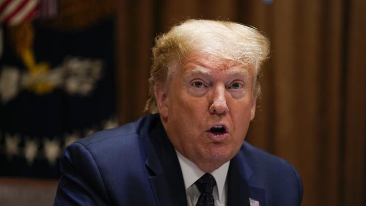 Donald Trump nimmt ein Malaria-Medikament zur Coronavirus-Prophylaxe.
