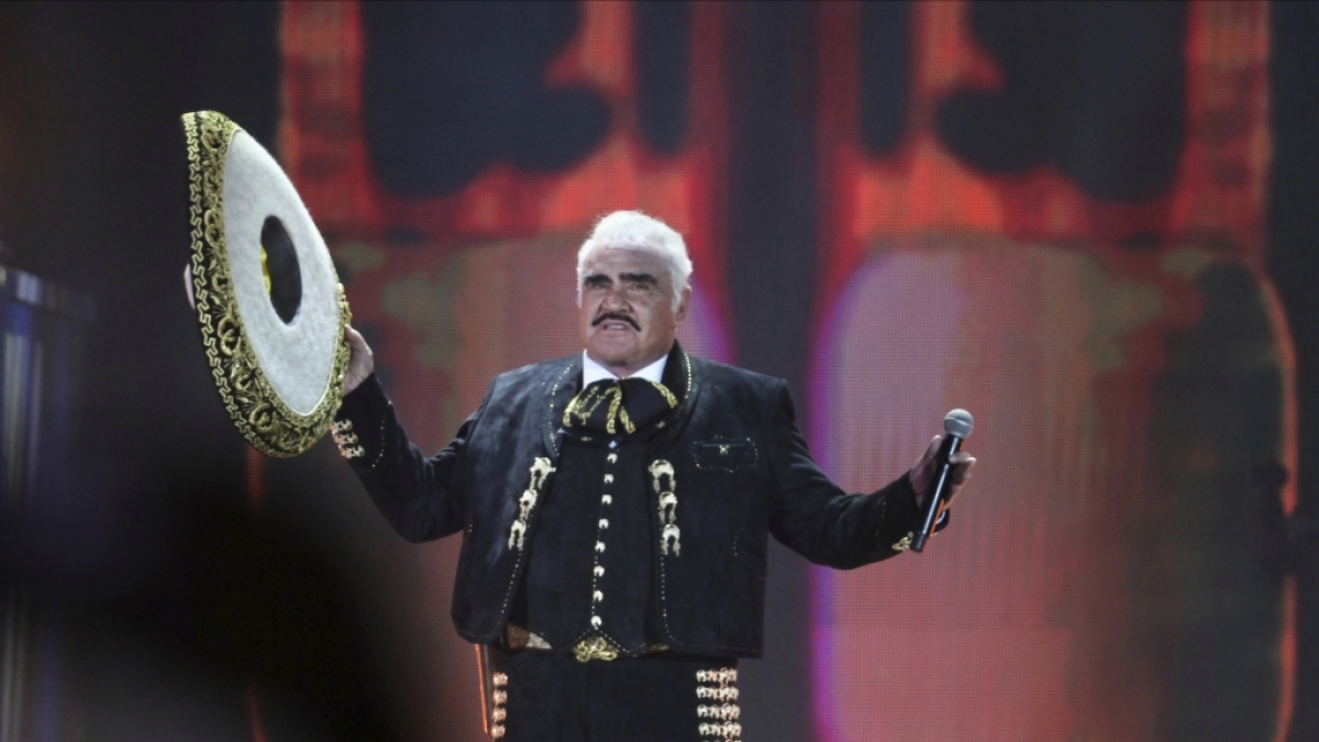 Der mexikanische Musiker und Schauspieler&nbsp;Vicente Fern&aacute;ndez ist mit 81 Jahren gestorben. (Foto)