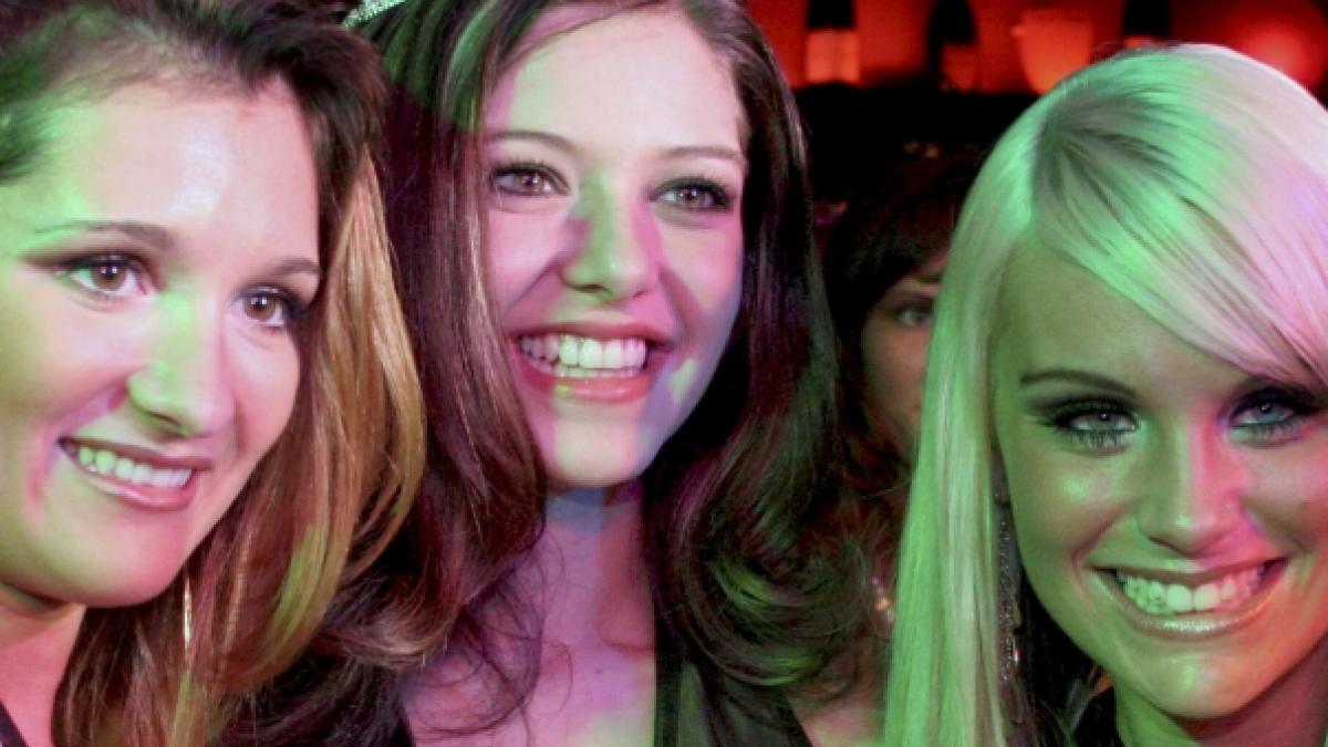 Wie alles begann: Gina-Lisa Lohfink wurde im Januar 2007 beim "Miss Hessen"-Wettbewerb Dritte hinter Gewinnerin Sofia Keller und der Zweitplatzierten Agatha Toth. (Foto)