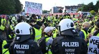 Polizei-Großeinsatz beim Bundesparteitag der AfD