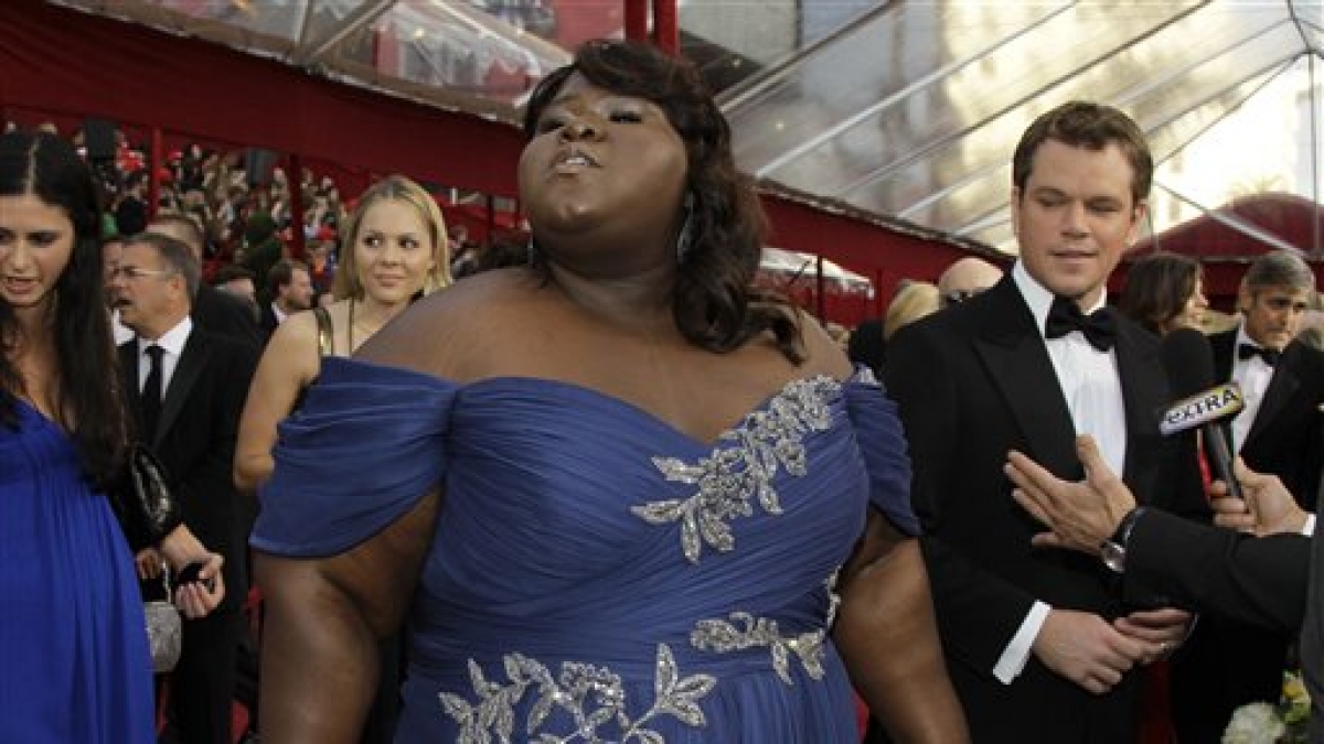 Gabourey Sidibe steht zur ihren Pfunden. Ob sie in Hollywood bestehen wird? (Foto)