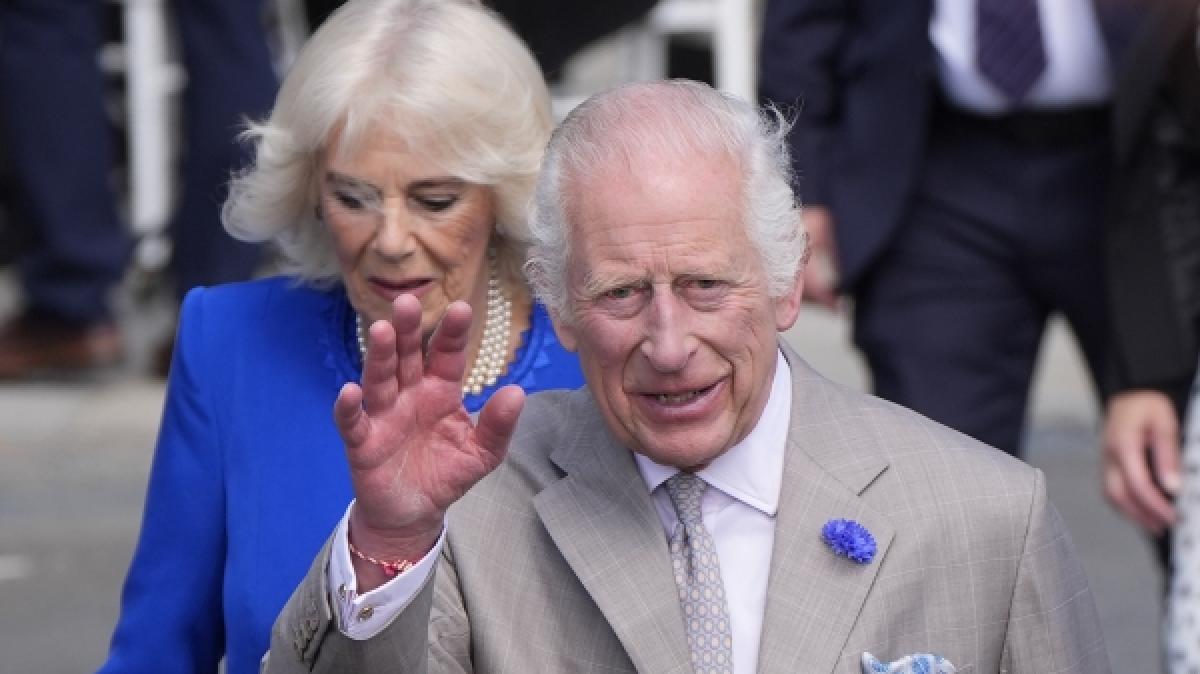 Mit K&ouml;nig Charles III. ist K&ouml;nigsgemahlin Camilla auch an ihrem 77. Geburtstag auf Achse. (Foto)
