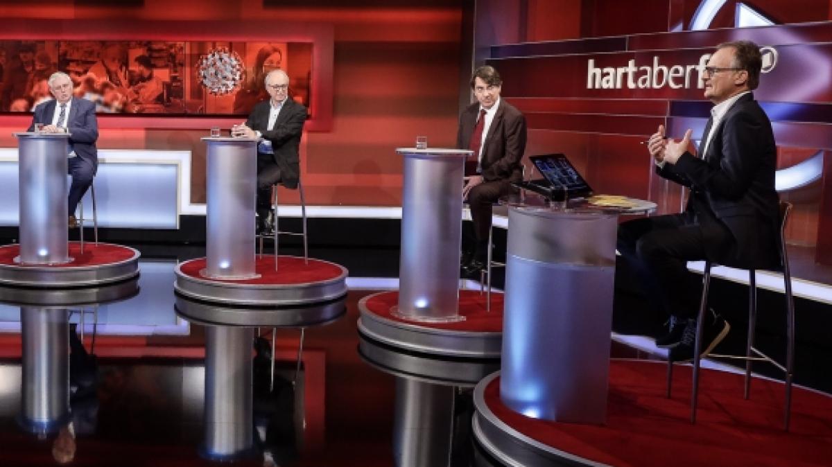 Frank Plasberg diskutiert am Montag, 12. April 2021, &uuml;ber den Union-Kanzlerkandidaten. (Foto)