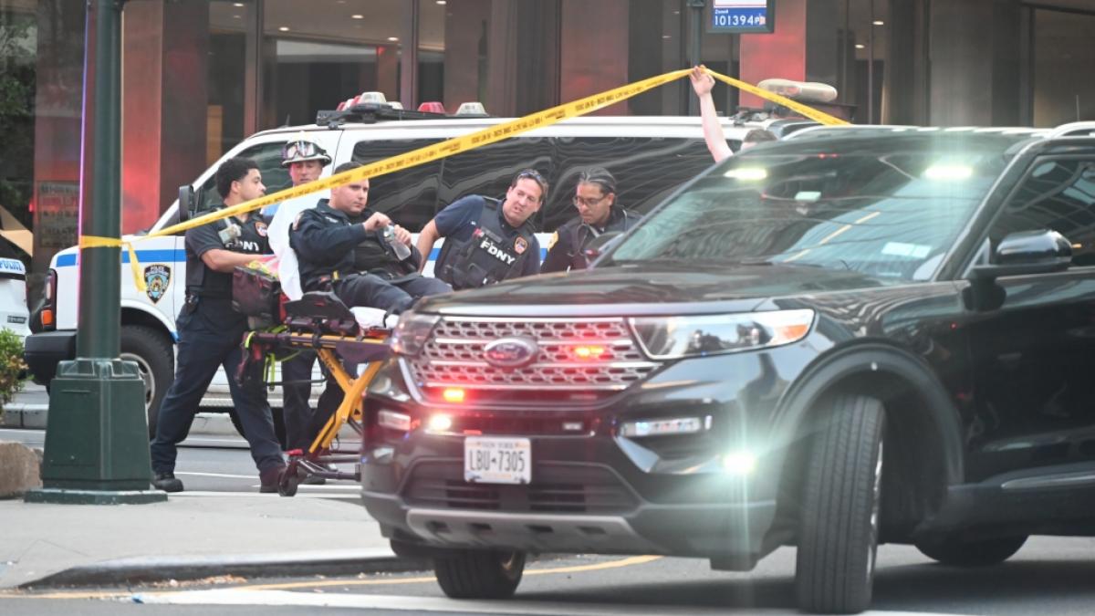 Bevor sich der Amok-Sch&uuml;tze selbst richtete, wurden mindestens vier Menschen durch Sch&uuml;sse in dem New Yorker Hochhaus t&ouml;dlich verletzt. (Foto)