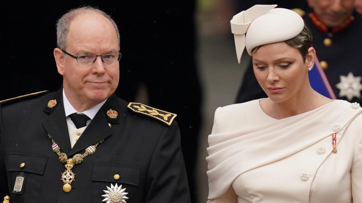 Allen hartn&auml;ckigen Trennungsger&uuml;chten zum Trotz turtelten Prinzessin Charl&egrave;ne und F&uuml;rst Albert II. von Monaco im Urlaub wie verliebte Teenager. (Foto)