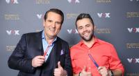 DHDL-Löwe Ralf Dümmel und MIWIAM-Erfinder Davor Petrovic.
