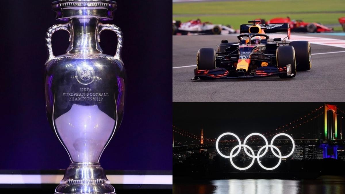Fu&szlig;ball-EM, Formel 1, Olympische Spiele: Das Sport-Jahr 2021 h&auml;lt eine Reihe von Gro&szlig;ereignissen f&uuml;r Sportfans und Athleten bereit. (Foto)
