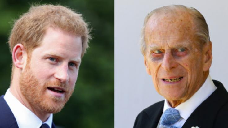 Prinz Harry soll ein ganz besonderes Verhältnis zu seinem Großvater Prinz Philip haben. Dennoch scheint Harry nicht immer auf die Worte seinem Opas hören zu wollen...
