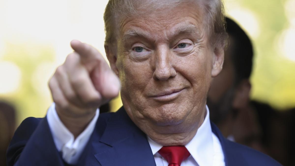 Donald Trump sieht sich mit b&ouml;sen Vorw&uuml;rfen konfrontiert. (Foto)