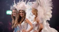 Stefanie (Mitte) ist Heidi Klums neues Topmodel.