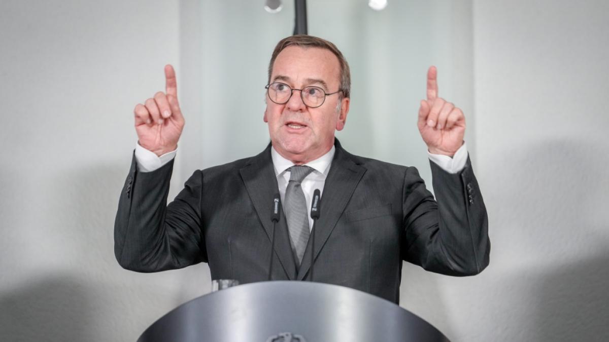 Verteidigungsminister Boris Pistorius hat warnende Worte zu Wladimir Putins Kriegswirtschaft verlauten lassen. (Foto)