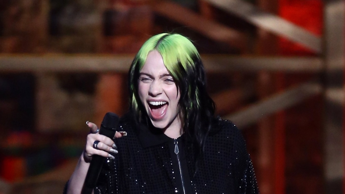 So sieht S&auml;ngerin Billie Eilish nicht mehr aus. (Foto)
