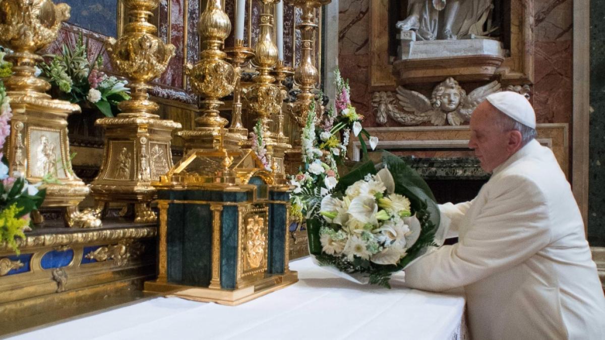 Die Basilika Santa Maria Maggiore im Herzen von Rom geh&ouml;rt bist heute zu den vier Papstbasiliken der Stadt - und geht auf eine Legende aus dem vierten nachchristlichen Jahrhundert zur&uuml;ck. (Foto)
