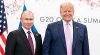 Nach seinem Trump-Telefonat ließ Putin (links) seine Todes-Raketen starten.