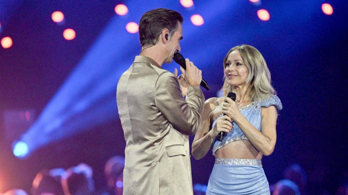 Florian Silbereisen und Michelle (hier in der Show "Schlagerchampions") haben beim "Schlagerboom Open Air 2026" einen emotionalen Auftritt hingelegt. (Foto)