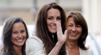 Kate Middleton mit ihrer Mutter Carole und Schwester Pippa.
