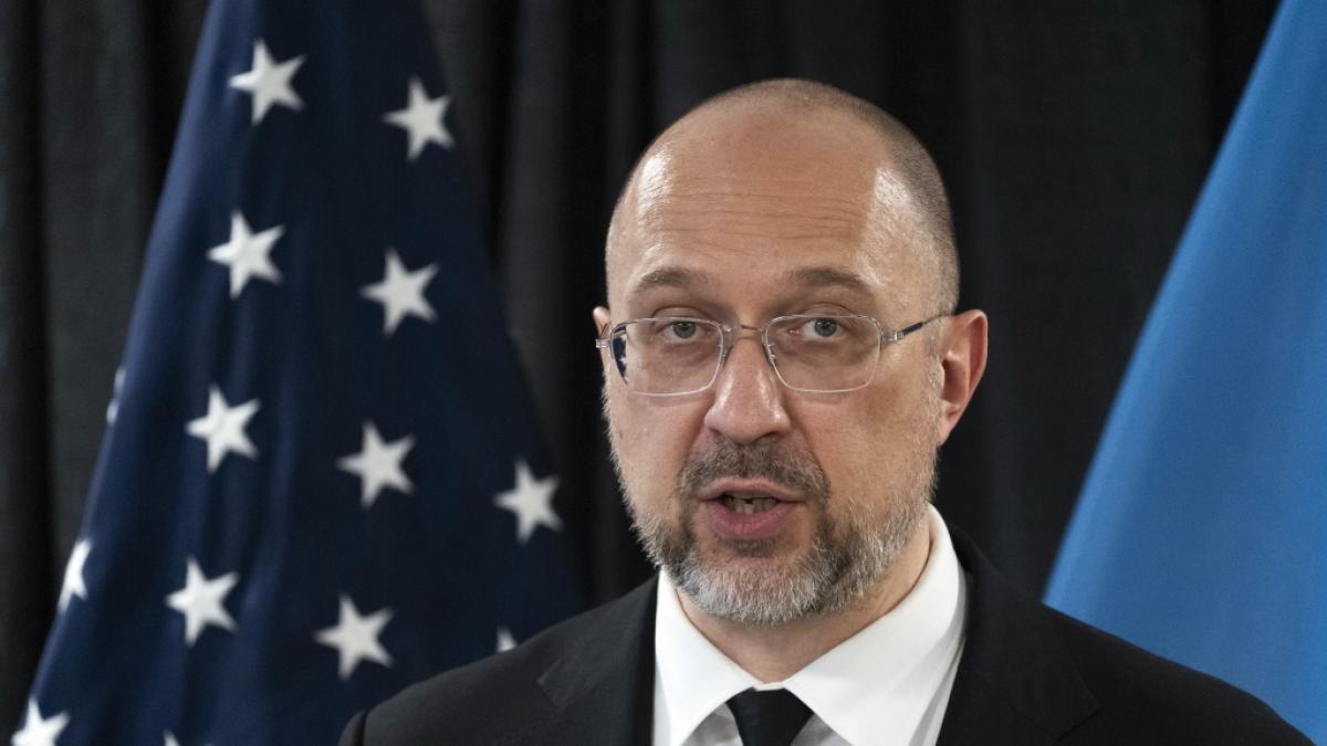 Der ukrainische Ministerpr&auml;sident Shmyhal warnt vor einem Dritten Weltkrieg, wenn Russland den Krieg gewinnen sollte. (Foto)