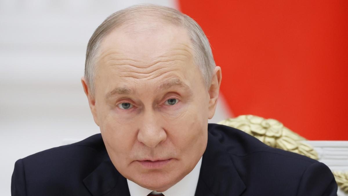 Wladimir Putin erlebt verst&auml;rkt ukrainische Angriffe auf gro&szlig;e russische &Ouml;lraffinerien. (Foto)