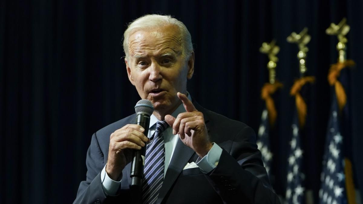 Pr&auml;sident Joe Biden darf bestimmen, welche US-Politiker ihn zu Queen Elizabeths Beerdigung begleiten. (Foto)