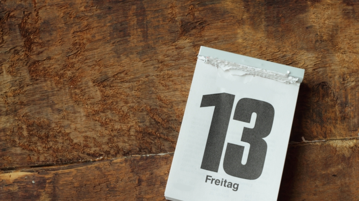 Was ist dran am Ungl&uuml;cksglauben am Freitag, den 13.? (Foto)