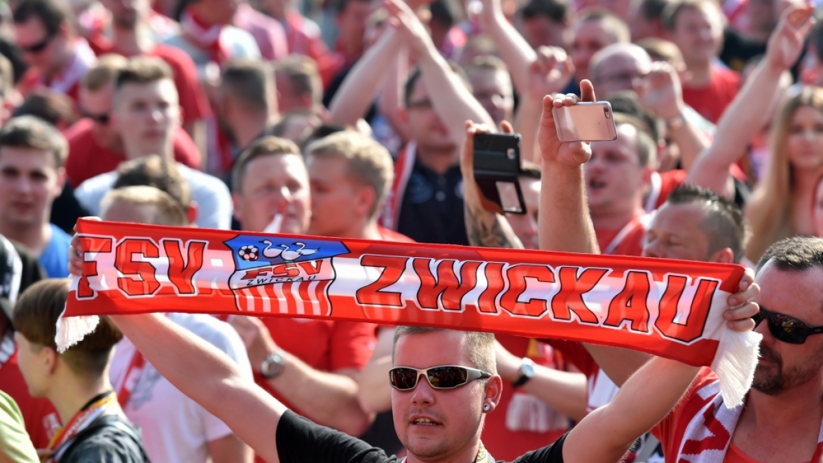 Fans vom FSV Zwickau zeigen Stolz, zu wem sie stehen. (Symbolbild) (Foto)