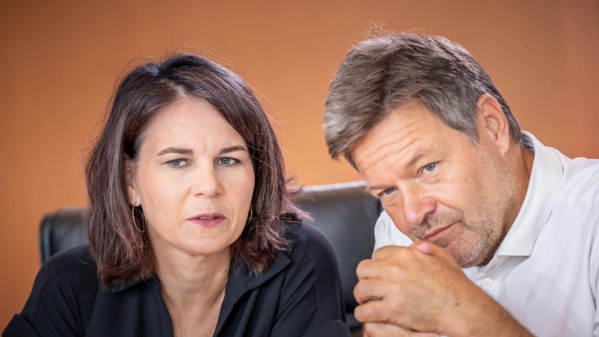 Diese Umfrage-Ergebnisse d&uuml;rften Annalena Baerbock und Robert Habeck nicht gefallen. (Foto)