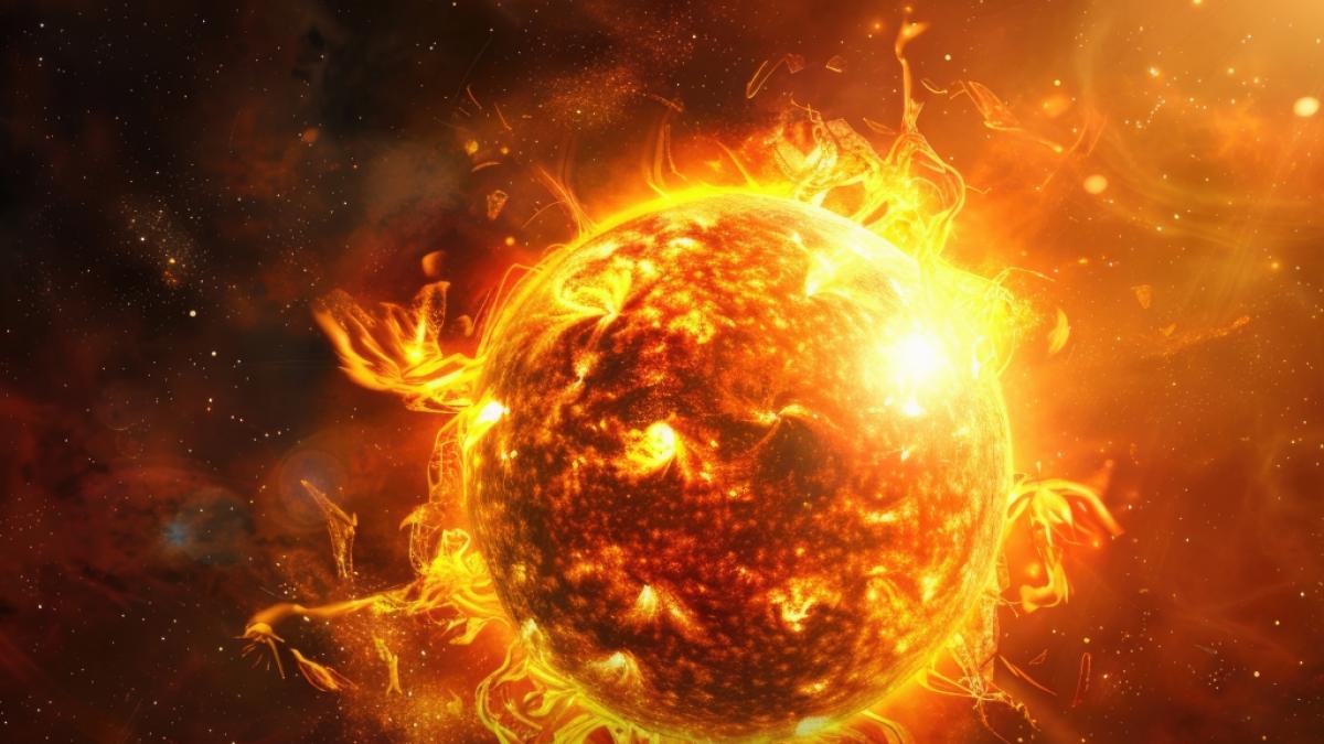 Eine erneute Sonneneruption k&ouml;nnte Polarlichter zur Folge haben. (Foto)