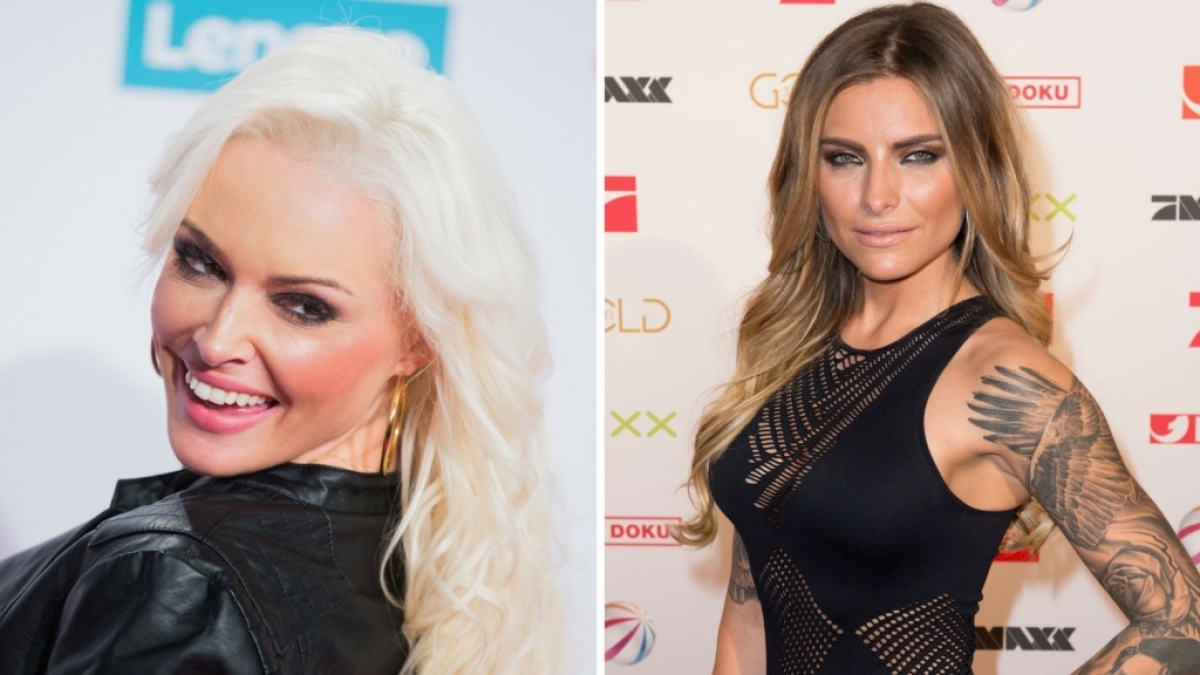 Daniela Katzenberger (links) zeigt auf Instagram stolz ihre neuen Tattoos - und Sophia Thomalla (rechts) kann sich einen bissigen Kommentar nicht verkneifen... (Foto)