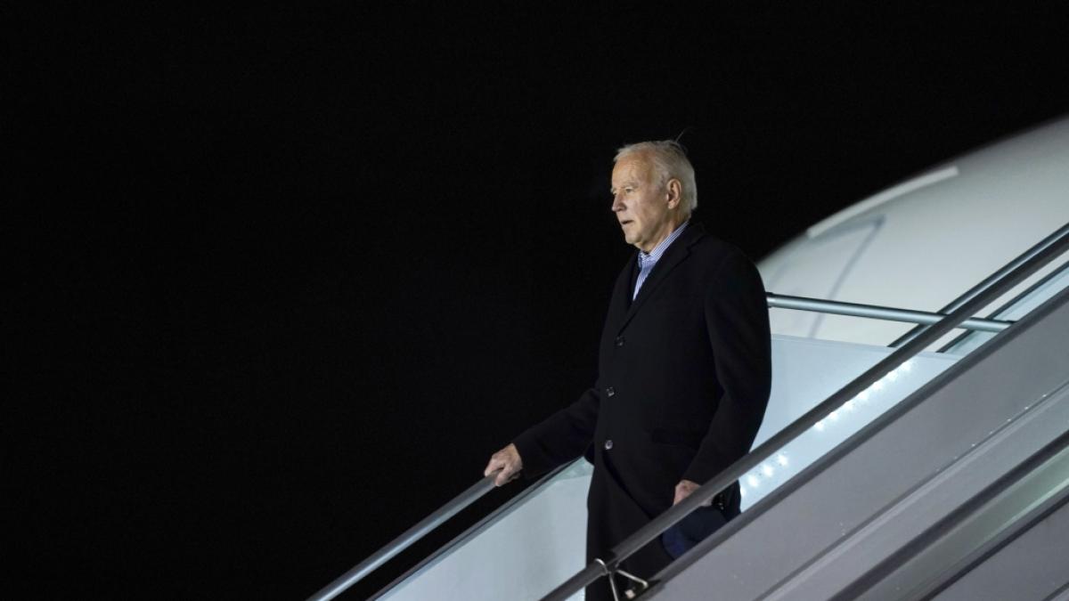 Joe Biden hatte schon vor seiner Ankunft in der Ukraine f&uuml;r m&auml;chtig Wirbel gesorgt. (Foto)