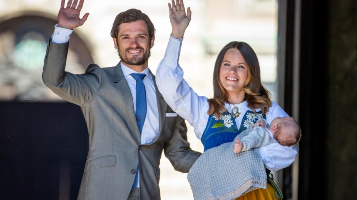 Prinz Carl Philip und Prinzessin Sofia von Schweden strahlt das Babygl&uuml;ck aus allen Poren. (Foto)