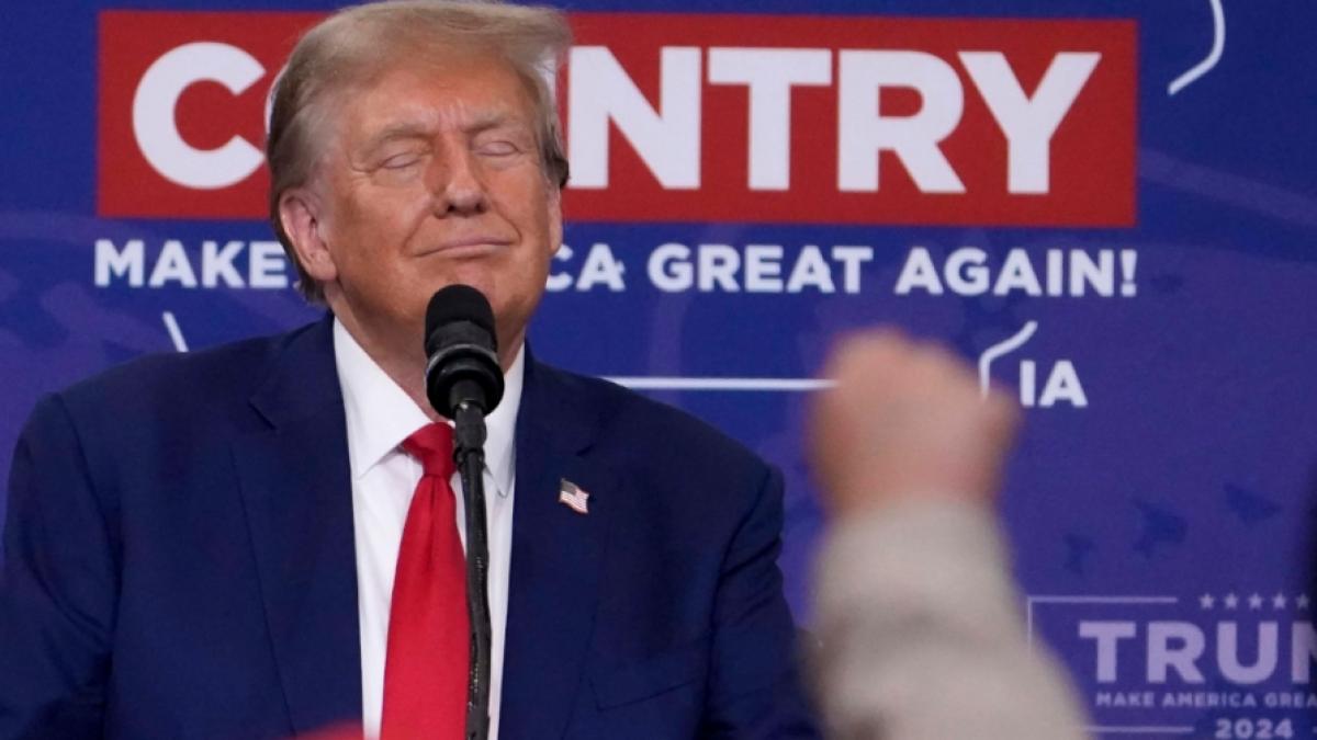 Donald Trump zeigte sich einmal mehr von seiner uncharmanten Seite. (Foto)