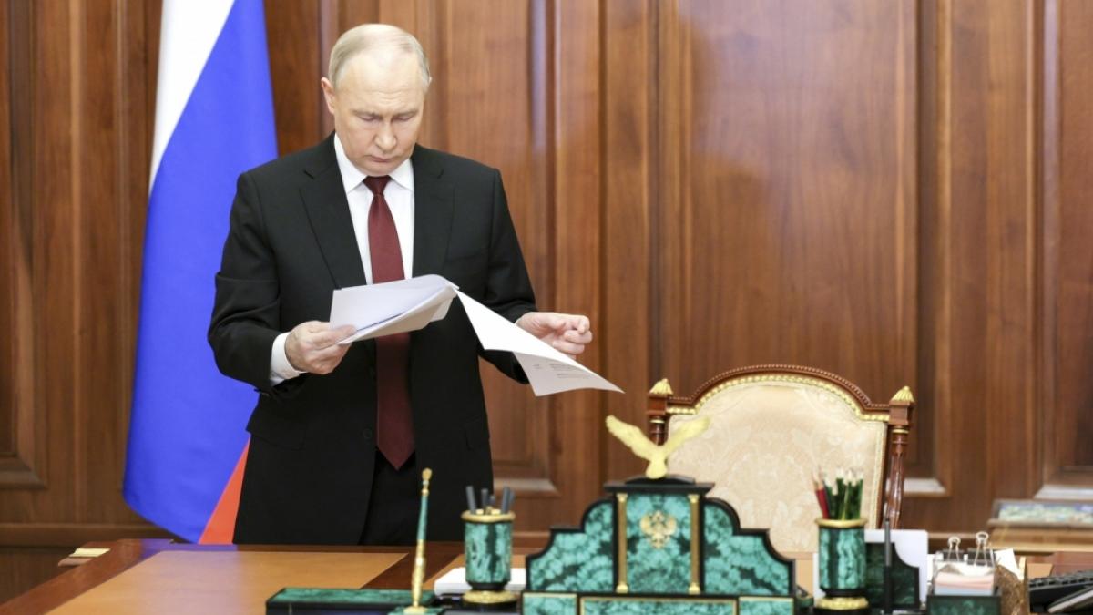 Wladimir Putins mittels Gesetzes&auml;nderung verf&uuml;gte neue Befugnisse sch&uuml;ren die Angst vor einem baldigen Ausbruch eines russischen Krieges gegen die Nato. (Foto)