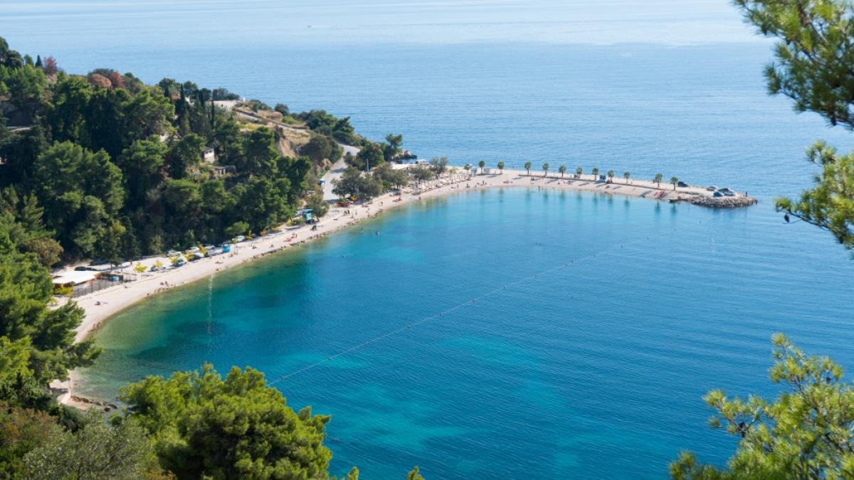 In Kroatien wurde eine Frau am Strand von einem Blitz getroffen. (Foto)