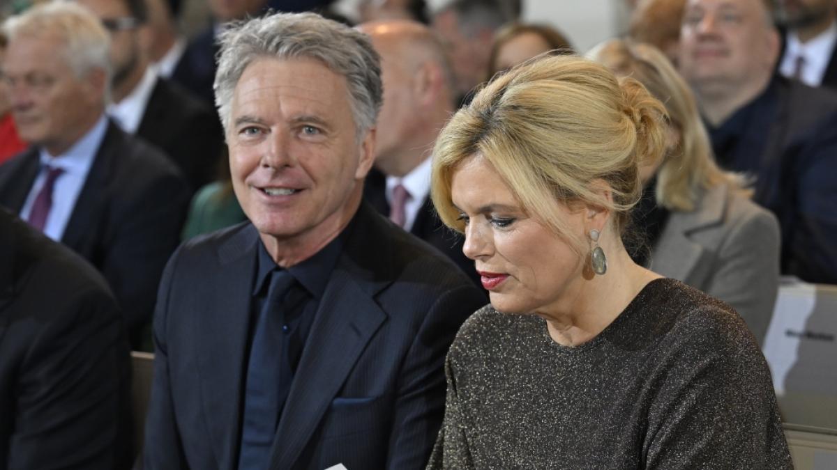 J&ouml;rg Pilawa und Julia Kl&ouml;ckner nehmen am 3. Oktober im Rahmen der zentralen Feierlichkeiten zum Tag der Deutschen Einheit an einem Gottesdienst in der Ludwigskirche in Bremen teil. (Foto)