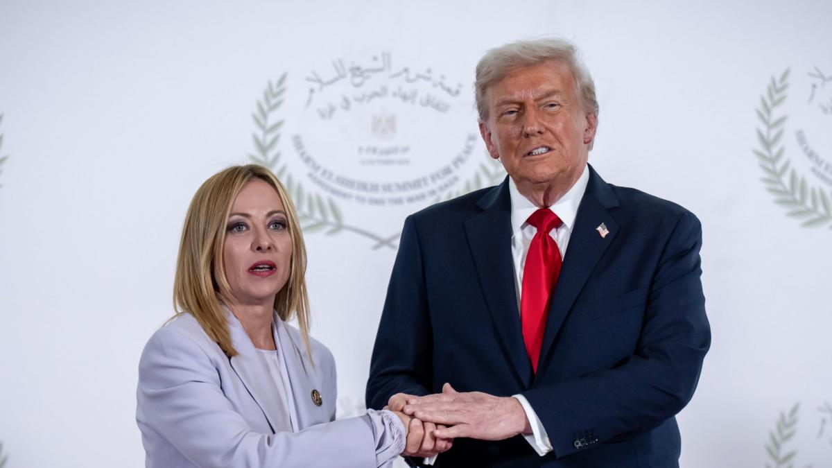 Donald Trump hatte in Giorgia Meloni eine F&uuml;rsprecherin. Nachdem er den Papst angegriffen hatte, wandte sich Italiens Regierungschefin gegen ihn. (Foto)