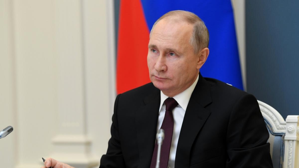 Wladimir Putin , Pr&auml;sident von Russland. (Foto)