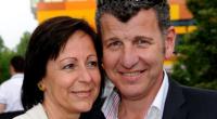Semino Rossi mit seiner Frau Gabi.