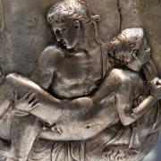 Schenkelsex war im alten Griechenland die akzeptierte Stellung der Päderasten.