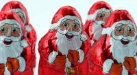 Der Schokoweihnachtsmann hat noch lange nicht ausgedient.