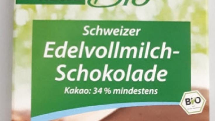 Rewe ruft diese Bio-Schokolade zurück.
