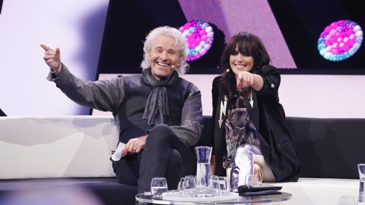 Thomas Gottschalk und Nena sind Gastgeber der Show. (Foto)