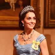 Kate Middleton beim Staatsbankett im Buckingham Palast.