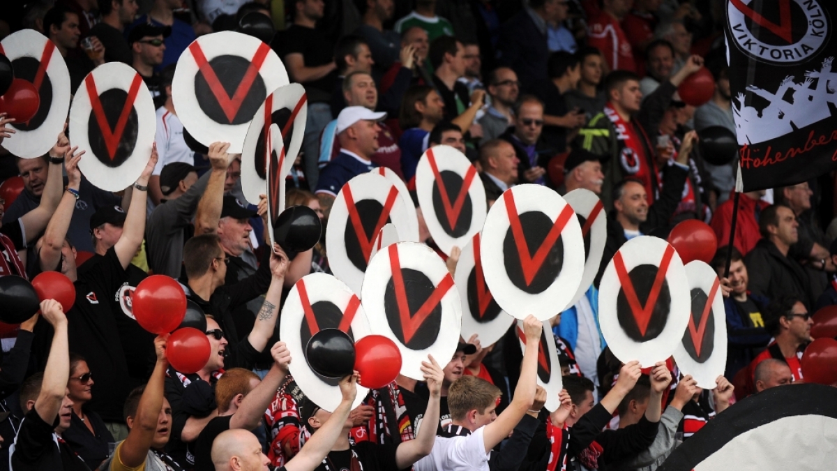 Die Fans von Viktoria K&ouml;ln stehen hinter ihrem Verein. (Symbolbild) (Foto)