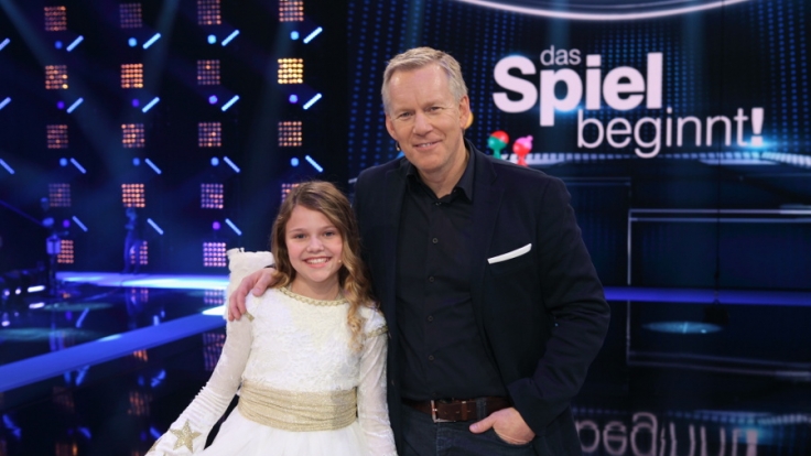 Johannes B. Kerner und seine Co-Moderatorin Faye Montana.