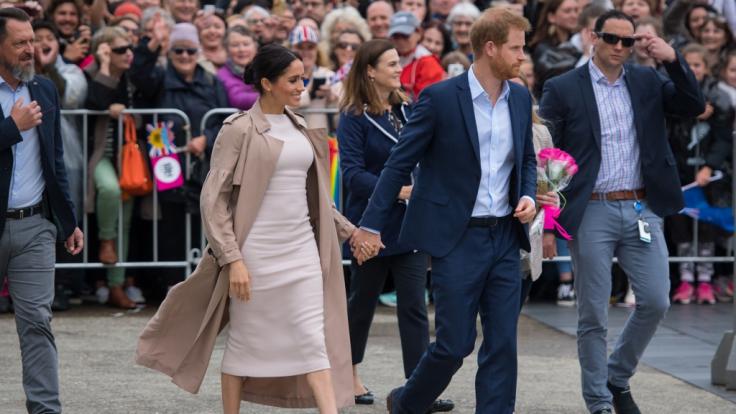 Prinz Harry und seine Frau Meghan besuchen zurzeit Neuseeland.