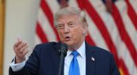 Donald Trump am 2. September im Rosengarten des Weißen Hauses.