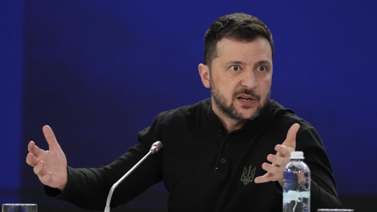 Wolodymyr Selenskyj h&auml;lt weitere russische Invasionen in Europa f&uuml;r nicht ausgeschlossen. (Foto)