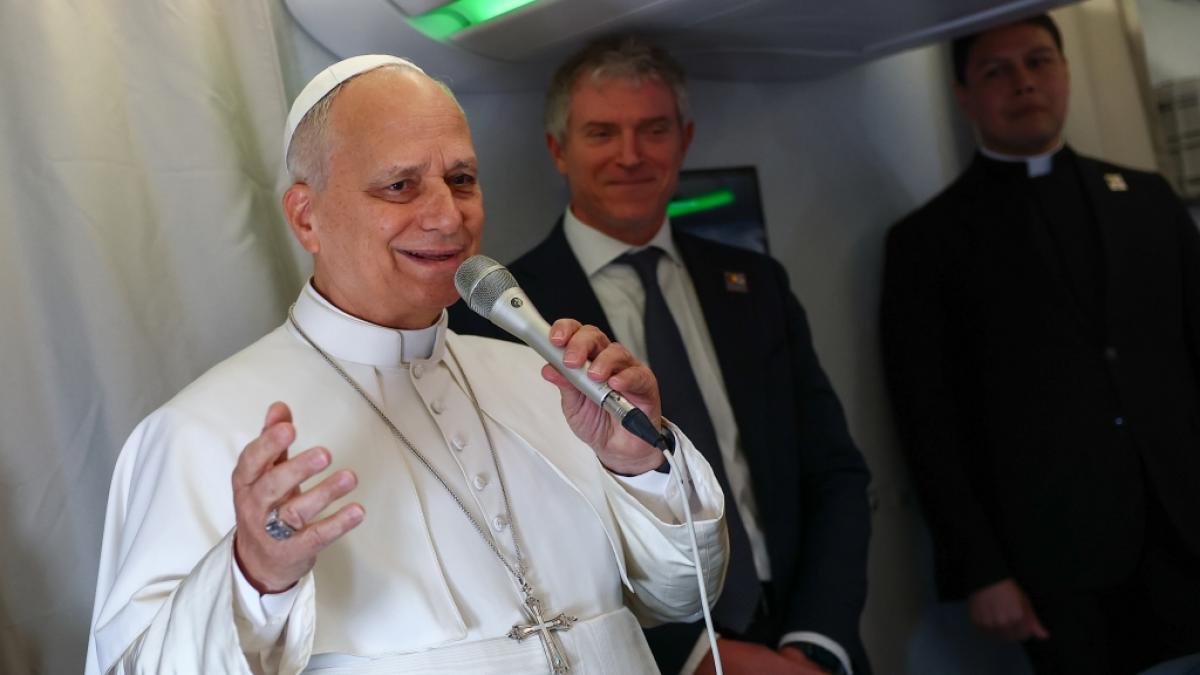 Papst Leo XIV. (Foto) geriet &ouml;ffentlich mit US-Pr&auml;sident Donald Trump aneinander. (Foto)